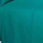 Jogo de Cama Queen 150 fios - Colore Petrleo - Dui Design