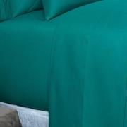 Jogo de Cama Queen 150 fios - Colore Petrleo - Dui Design