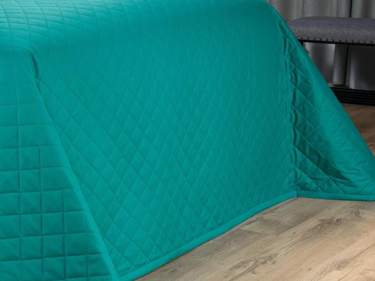 Enxoval King com Cobre-leito 7 peas 150 fios - Colore Petrleo - Dui Design