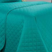 Enxoval King com Cobre-leito 7 peas 150 fios - Colore Petrleo - Dui Design