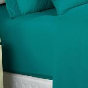 Jogo de Cama Queen 150 fios - Colore Petrleo - Dui Design