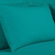 Jogo de Cama Queen 150 fios - Colore Petrleo - Dui Design