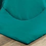 Enxoval King com Edredom 5 peas 150 fios - Colore Petrleo - Dui Design