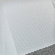 Kit: 1 Cobre-leito King + 2 Porta-travesseiros 150 fios - Colore Branco - Dui Design