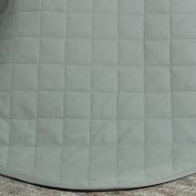 Kit: 1 Cobre-leito Solteiro + 1 Porta-travesseiro 150 fios - Colore Cinza - Dui Design