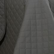 Kit: 1 Cobre-leito Queen + 2 Porta-travesseiros 150 fios - Colore Grafite - Dui Design