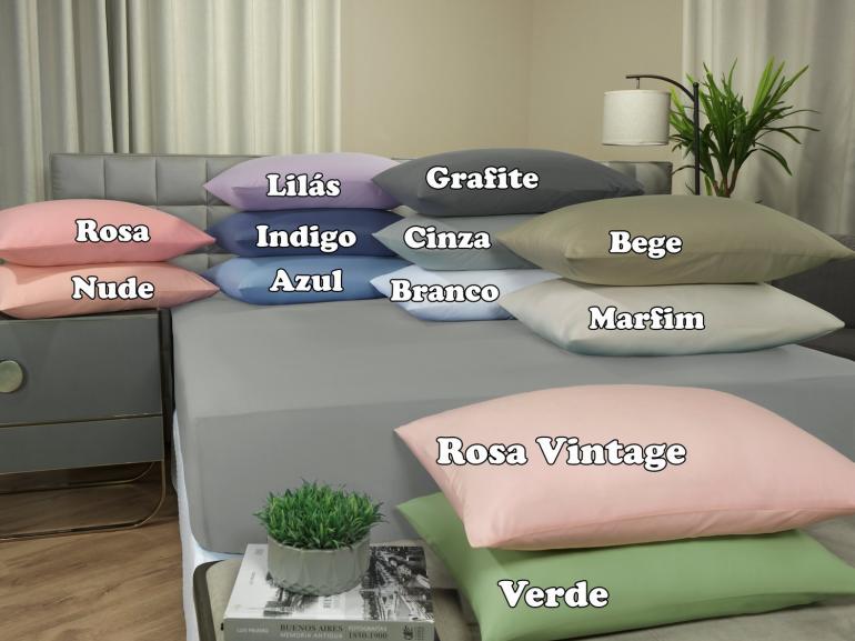 Fronha Avulsa 150 fios 100% Algodo - Colore Cores - Dui Design