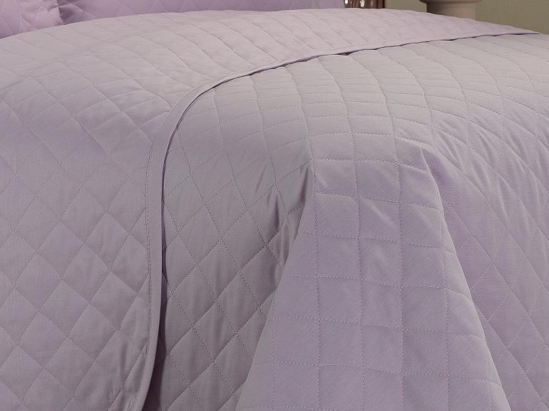 Enxoval Queen com Cobre-leito 7 peas 150 fios - Colore Lilas - Dui Design