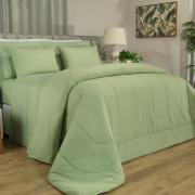 Edredom Solteiro 150 fios - Colore Verde - Dui Design