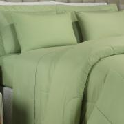 Edredom Queen 150 fios - Colore Verde - Dui Design