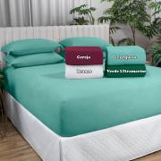 Lenol Plush Casal com elstico Avulso - Conforto - Dui Design