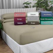 Lenol Plush Queen com elstico Avulso - Conforto - Dui Design