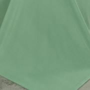 Jogo de Cama Solteiro Plush feito de Manta de Microfibra - Conforto Verde Cameo - Dui Design