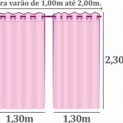 Cortina Blackout Mescla - 2,30m de Altura - Para Varo entre 1,80m e 2,00m de Largura - London Amndoa - Dui Design