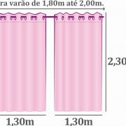 Cortina Blackout com Linho - 2,30m de Altura - Para Varo entre 1,80m e 2,00m de Largura - Viena Linho - Dui Design