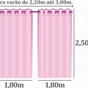 Cortina Blackout Fosco - 2,50m de Altura - Para Varo entre 2,20m e 3,00m de Largura - Basic Cinza Claro - Dui Design