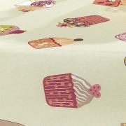 Toalha de Mesa Retangular 6 lugares 140x210cm - Cupcakes - Dui Design