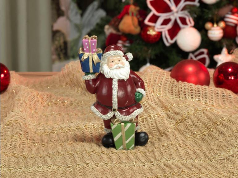 Decoração Natal de Poliresina com 17,3cm de altura - Noel Presentes - Dui Design