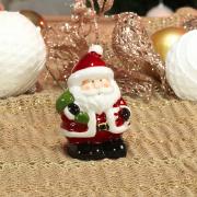 Decoração Natal de Cerâmica com 9,5cm de altura - Santa Claus - Dui Design