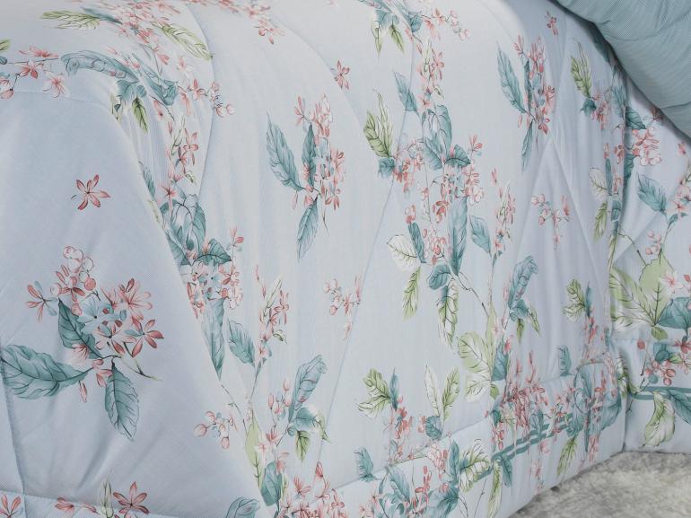 Jogo de Cama Queen Cetim 300 fios - Delicate Vintage - Dui Design