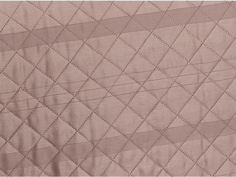 Kit: 1 Cobre-leito Solteiro + 1 porta-travesseiro Cetim 300 fios 100% Algodo - Denver Rosa Mauve - Dui Design
