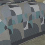 Kit: 1 Cobre-leito King + 2 Porta-travesseiros 150 fios - Devin Stone - Dui Design