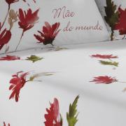 Jogo de Cama Casal 100% algodo - A Melhor Me do Mundo - Teka