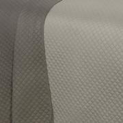 Kit: 1 Cobre-leito Casal Bouti de Microfibra Ultrasonic  + 2 Porta-travesseiros - Diamond Taupe - Dui Design