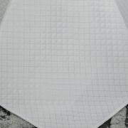 Kit: 1 Cobre-leito Solteiro Bouti de Microfibra Ultrasonic + 1 Porta-travesseiro - Diamond Branco - Dui Design