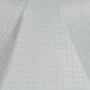 Kit: 1 Cobre-leito Solteiro Bouti de Microfibra Ultrasonic + 1 Porta-travesseiro - Diamond Branco - Dui Design