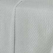Kit: 1 Cobre-leito Solteiro Bouti de Microfibra Ultrasonic + 1 Porta-travesseiro - Diamond Branco - Dui Design