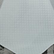 Kit: 1 Cobre-leito Casal Bouti de Microfibra Ultrasonic + 2 Porta-travesseiros - Diamond Branco - Dui Design