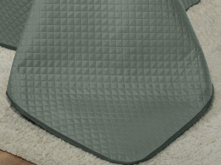 Kit: 1 Cobre-leito Queen Bouti de Microfibra Ultrasonic + 2 Porta-travesseiros - Diamond Confrei - Dui Design