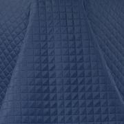 Kit: 1 Cobre-leito Solteiro Bouti de Microfibra Ultrasonic + 1 Porta-travesseiro - Diamond Indigo - Dui Design