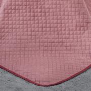 Kit: 1 Cobre-leito King Bouti de Microfibra Ultrasonic + 2 Porta-travesseiros - Diamond Rosa Velho - Dui Design