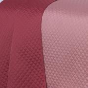 Kit: 1 Cobre-leito King Bouti de Microfibra Ultrasonic + 2 Porta-travesseiros - Diamond Rosa Velho - Dui Design