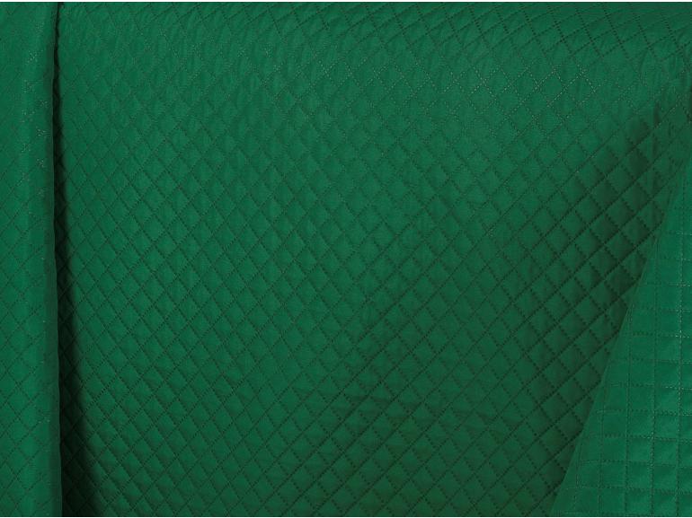 Kit: 1 Cobre-leito Queen Bouti de Microfibra Ultrasonic + 2 Porta-travesseiros - Diamond Verde - Dui Design