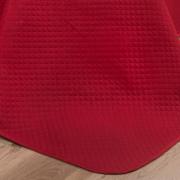 Kit: 1 Cobre-leito King Bouti de Microfibra Ultrasonic  + 2 Porta-travesseiros - Diamond Vermelho - Dui Design