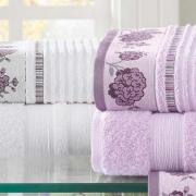 Kit: 1 Toalha de Banho + 1 Rosto 400 g/m - Diana - Teka