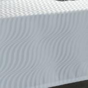 Toalha de Mesa Fácil de Limpar Quadrada 4 Lugares 160x160cm - Dijon Branco - Dui Design