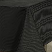 Toalha de Mesa Fcil de Limpar Retangular 10-12 Lugares 160x320cm - Dijon Preto - Dui Design