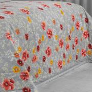 Enxoval King com Cobre-leito 7 peas Percal 180 fios - Dora Cinza - Dui Design