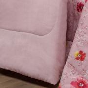 Edredom King Percal 180 fios - Dora Rosa - Dui Design