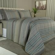 Edredom Casal 150 fios - Duncan Bege - Dui Design