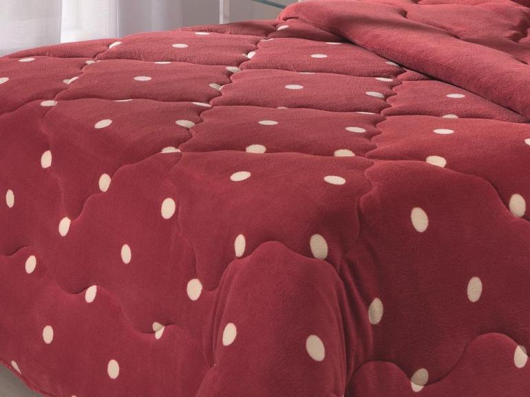 Edredom Casal - Plush Po Vermelho - Hedrons