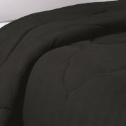 Edredom Solteiro - Plush Preto - Hedrons