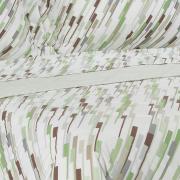 Enxoval Casal com Cobre-leito 7 peas 150 fios - Elisius Verde - Dui Design