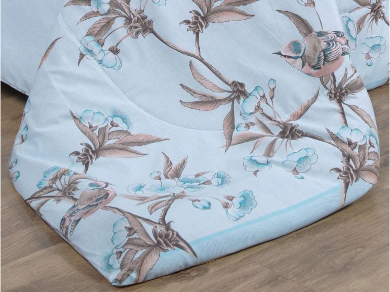 Jogo de Cama King 150 fios - Ellen Azul - Dui Design