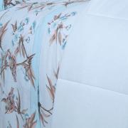 Jogo de Cama King 150 fios - Ellen Azul - Dui Design
