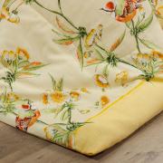 Jogo de Cama Casal 150 fios - Ellen Amarelo - Dui Design